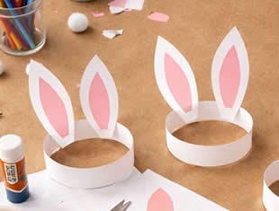 Orelhas de Coelho de Papel