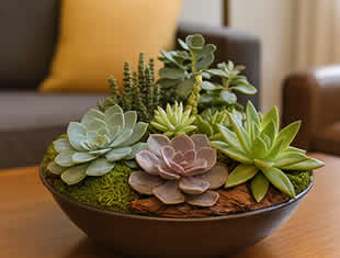 Terrário de Suculentas