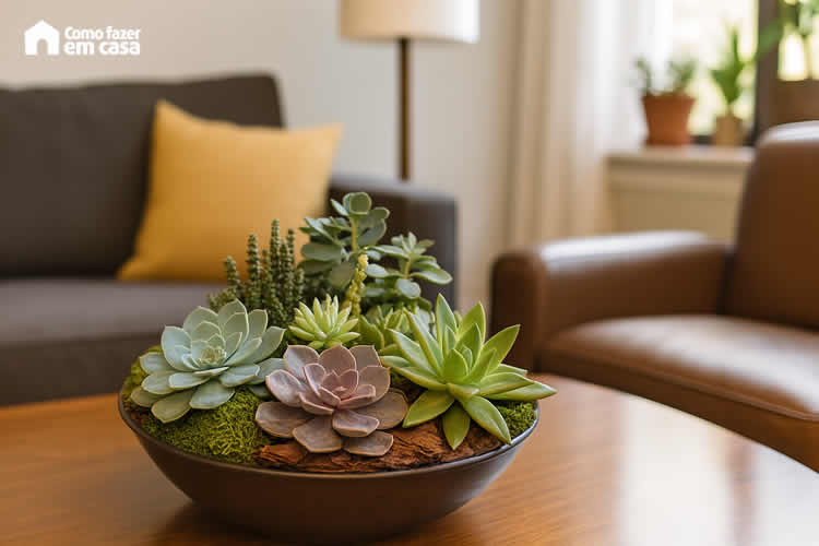 Terrário de Suculentas