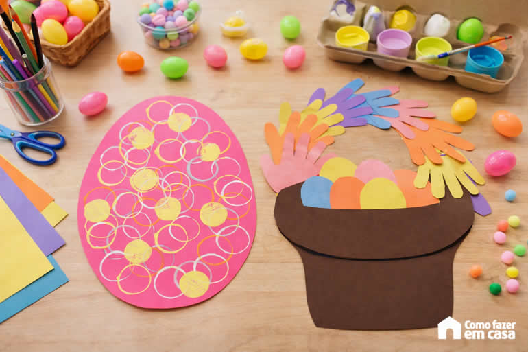 Artesanato com Cartolina