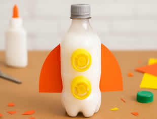 Foguete com Garrafa PET