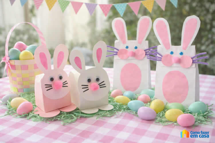 Coelhinhos de Papel