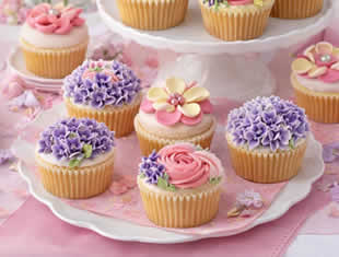 Cupcakes Decorados para Dia das Mães