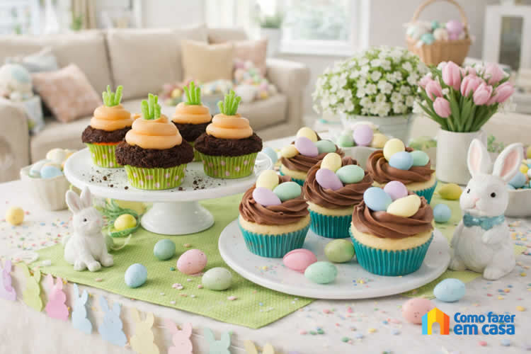 Cupcakes Decorados para Páscoa