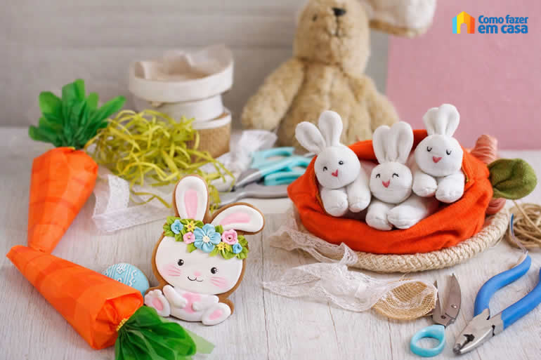 Moldes de Coelhos e Cenouras