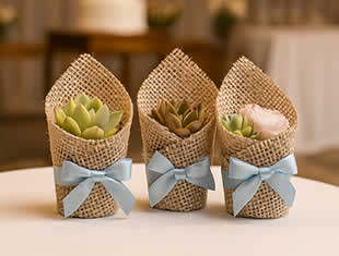 Lembrancinhas com Suculentas para Casamento