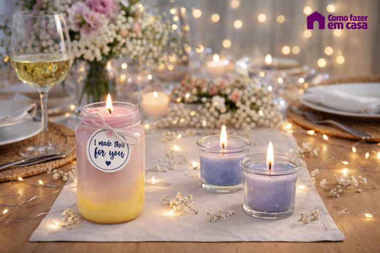 Como fazer Vela Artesanal