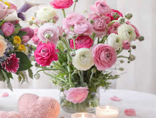 Arranjo de Flores para Dia das Mães