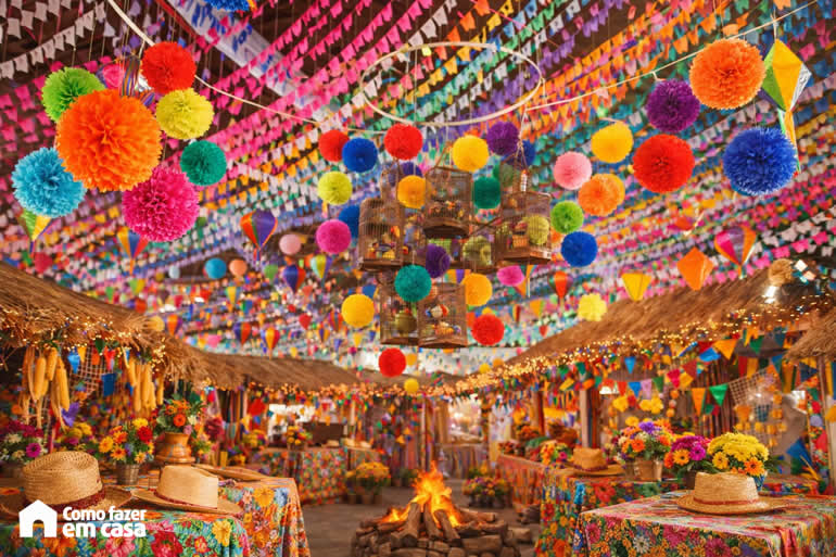 Decoração para Festa Junina