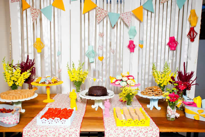Decoração Mesa Junina