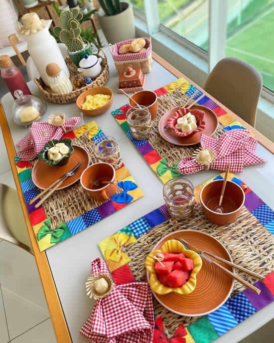 Decoração Mesa Festa Junina