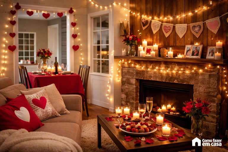 Decoração para Dia dos Namorados