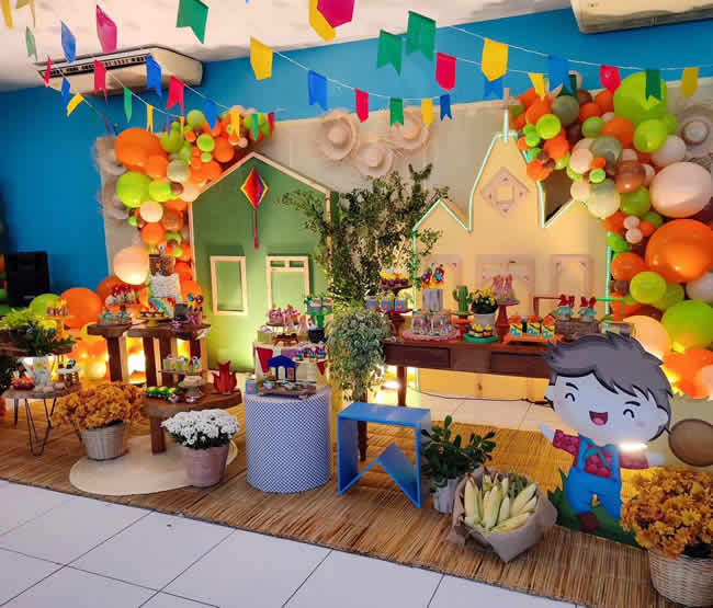 Enfeites para Festa Junina para Aniversário