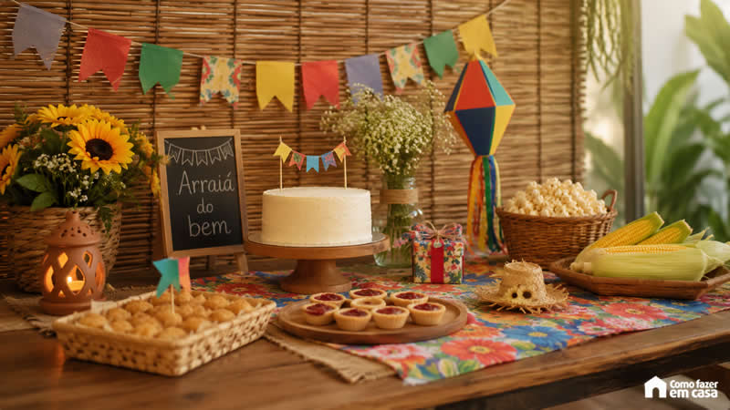 Decoração de São João para Mesa