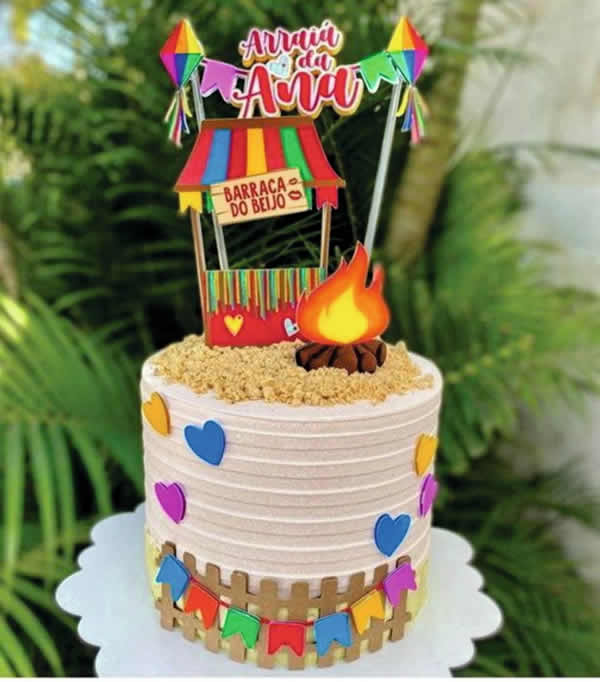 Bolos Decorados de São João