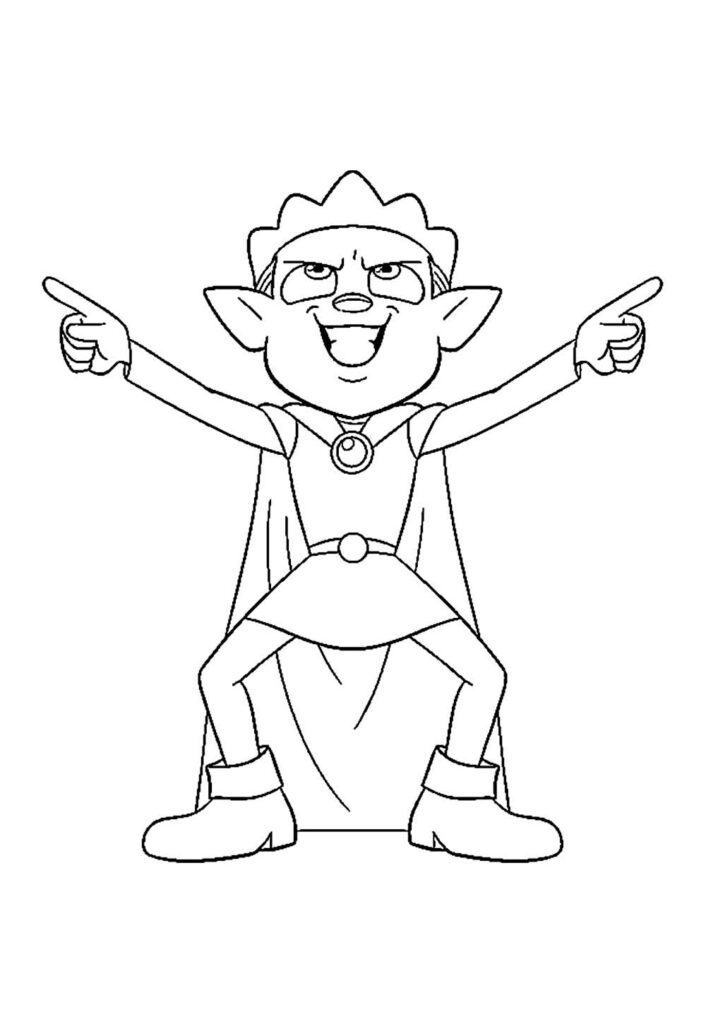 A Casa da Coruja para colorir - Desenho