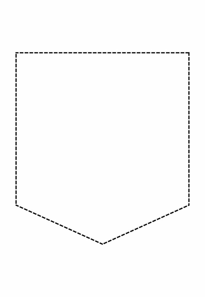 Desenho Bandeirinha Junina