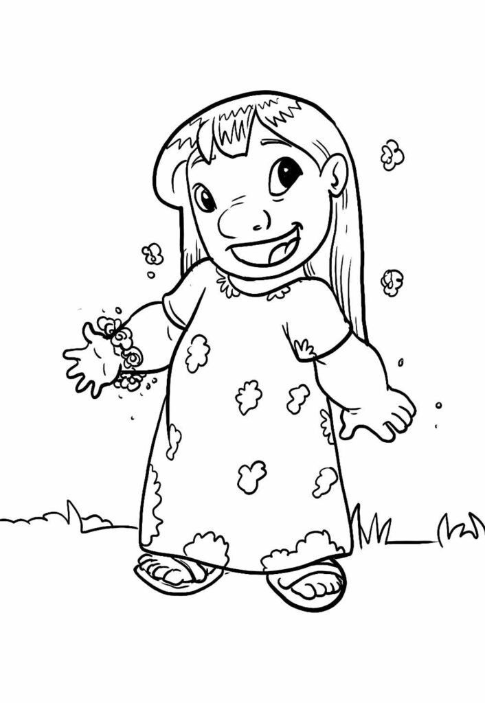 Desenhos Lilo Pintar