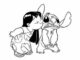 Desenhos de Lilo e Stitch para colorir