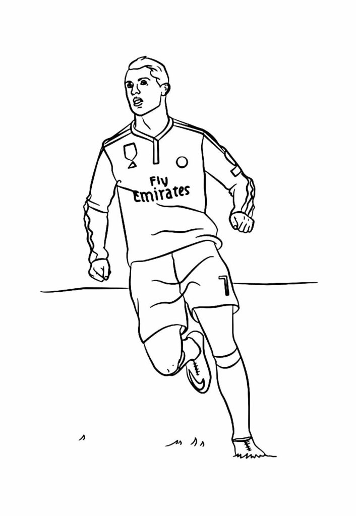 Desenhos de Cristiano Ronaldo