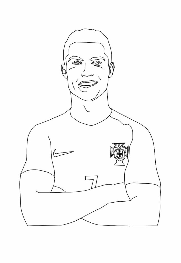 Desenhos de Cristiano Ronaldo