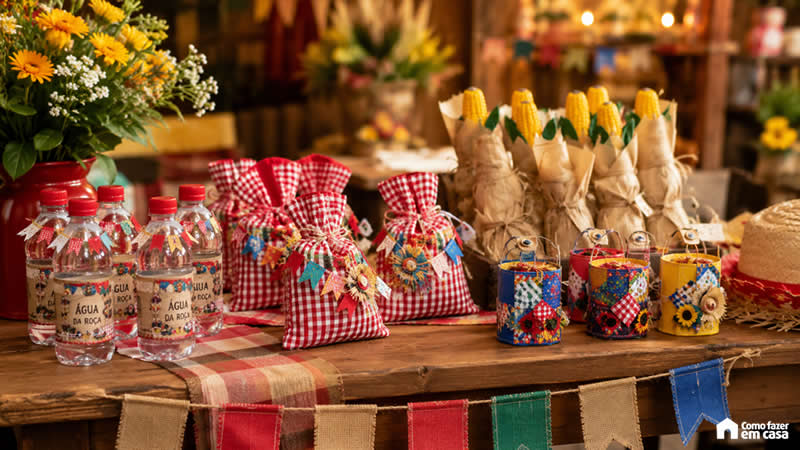 Decoração Junina com Lembrancinhas