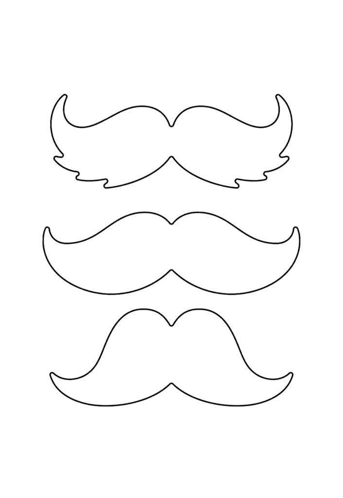 Molde de Bigode