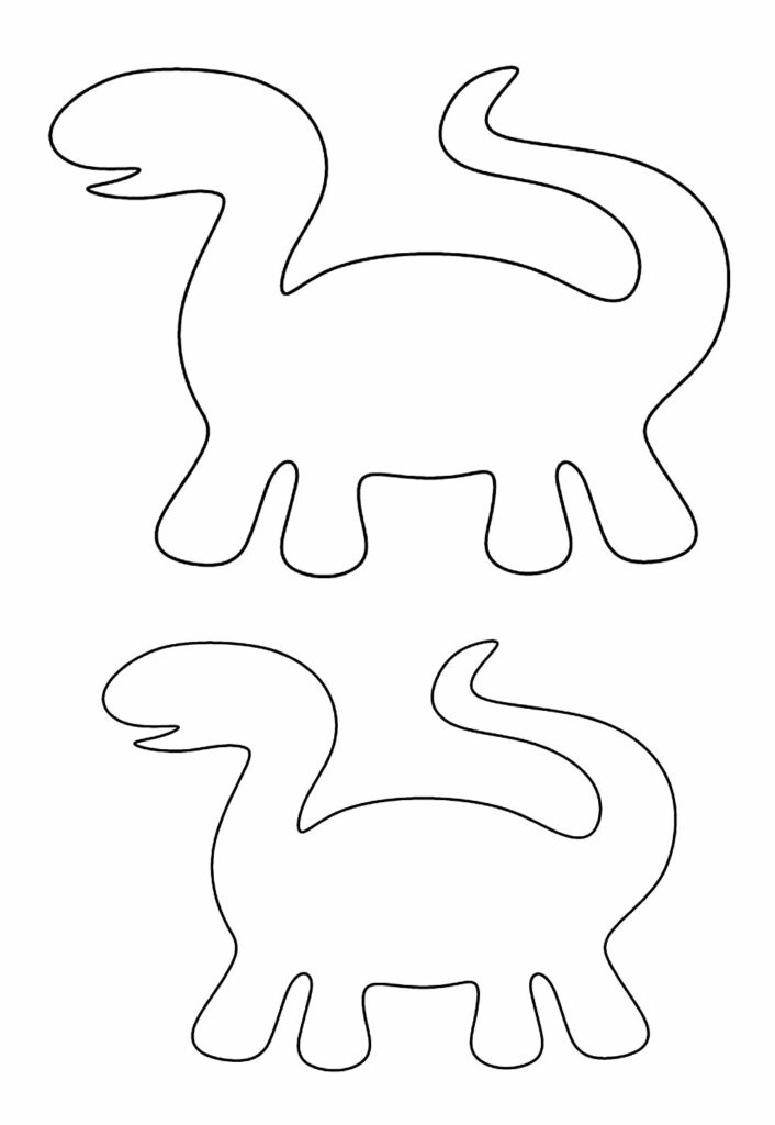 Moldes de Dinossauros