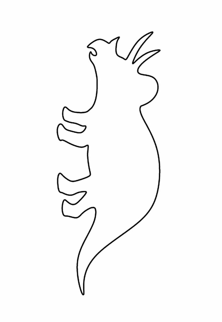 Moldes Dinossauros Imprimir