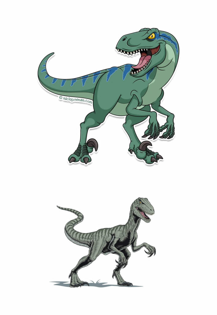 Dinossauros para imprimir