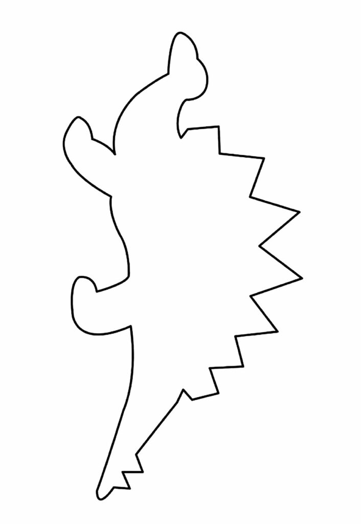 Molde de Dinossauro