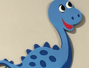 Moldes de Dinossauros para imprimir
