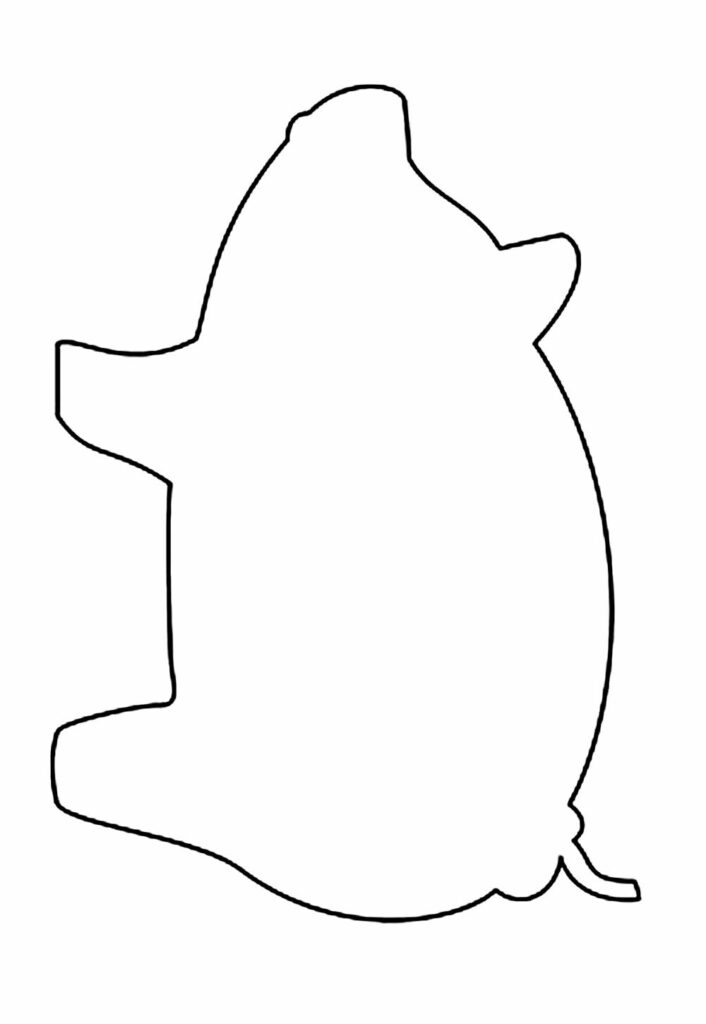 Molde de Porco