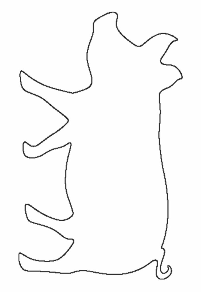 Molde de Porco