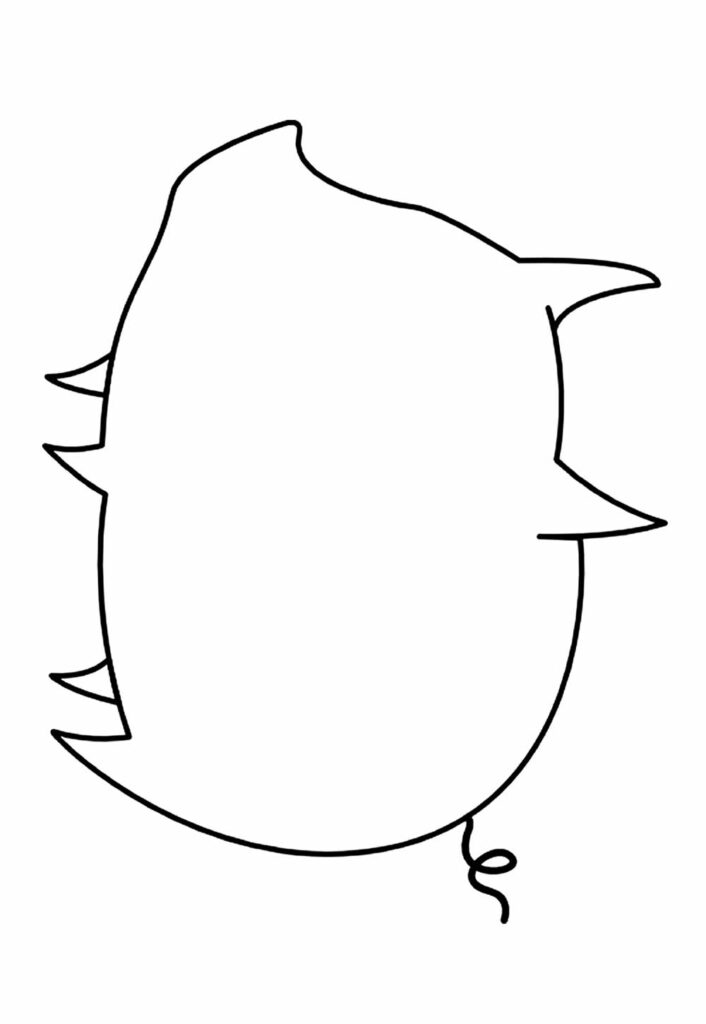 Molde de Porquinho