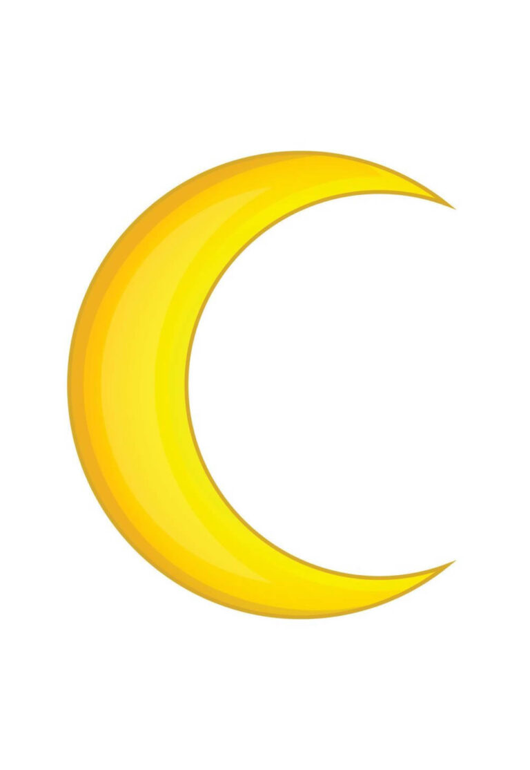 Moldes de Lua para Decoração e Enfeites - Como fazer em casa