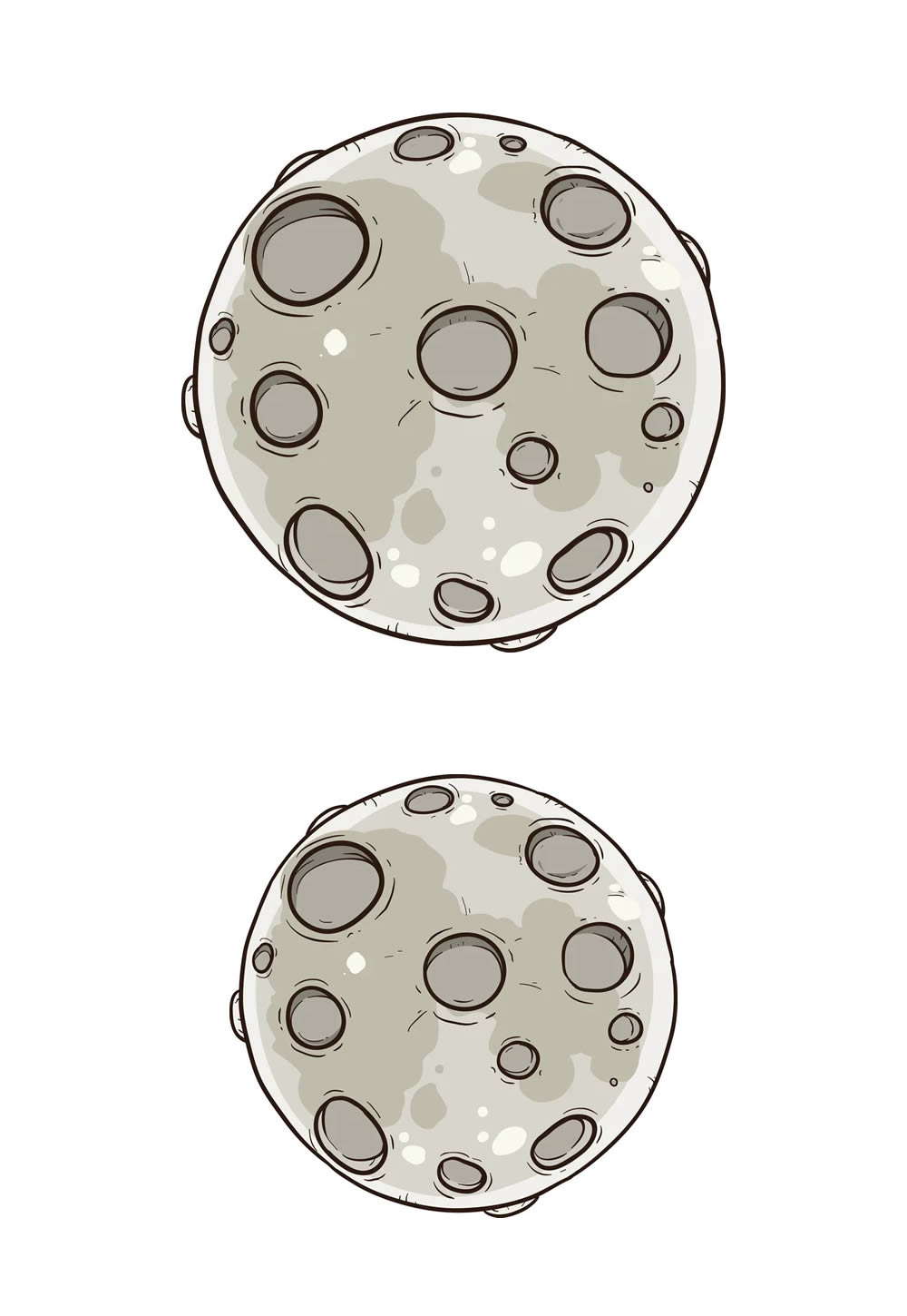 Moldes de Lua para Decoração e Enfeites - Como fazer em casa