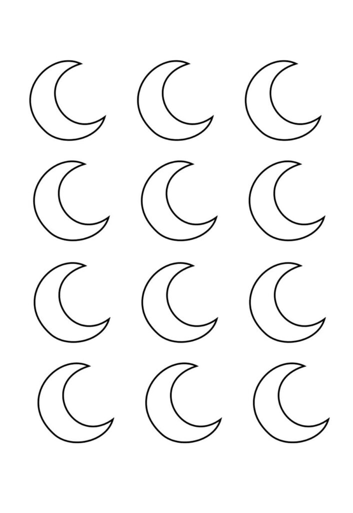 Moldes de Luas Pequenas
