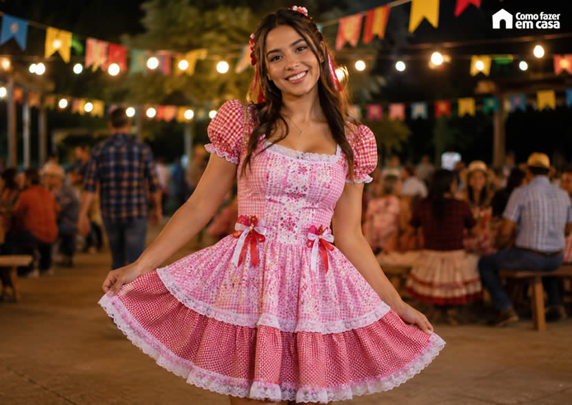 Vestido Junino para São João