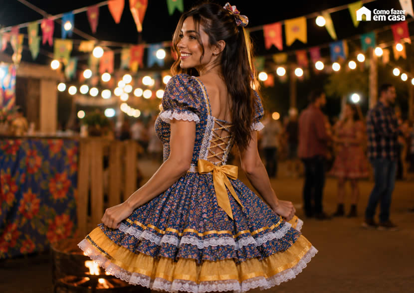 Vestido Junino