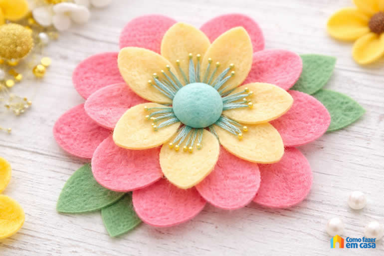 Flor de Feltro