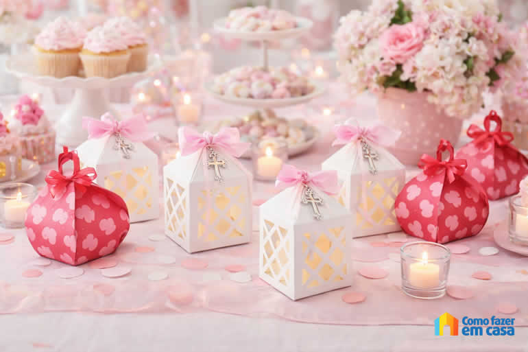 Caixinhas de Papel com Moldes