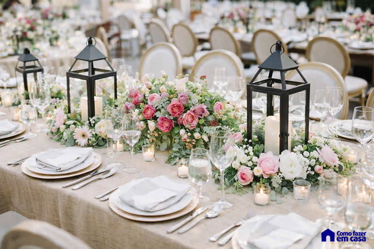 Decoração de Mesa para Casamento