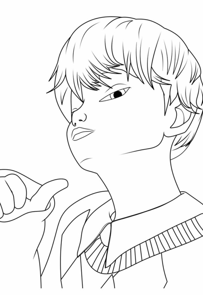 Saja Boys para colorir
