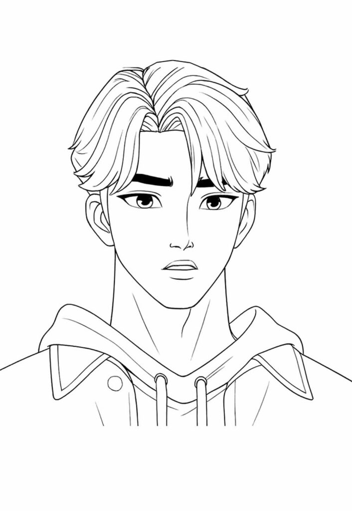 Desenho de Jinu para colorir
