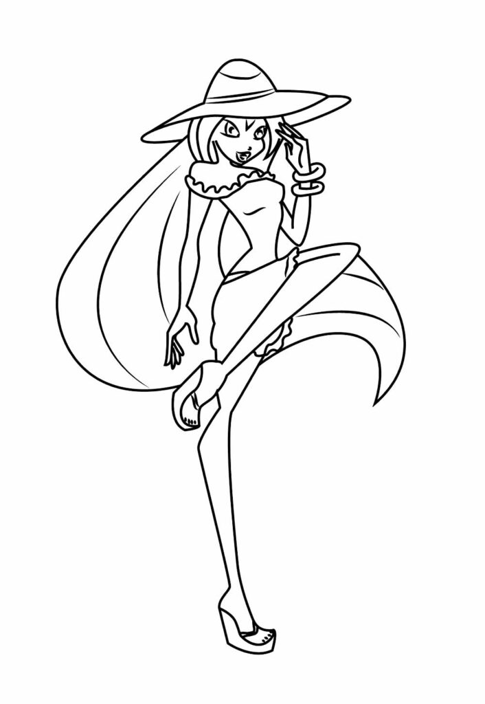 Desenho de Winx Club