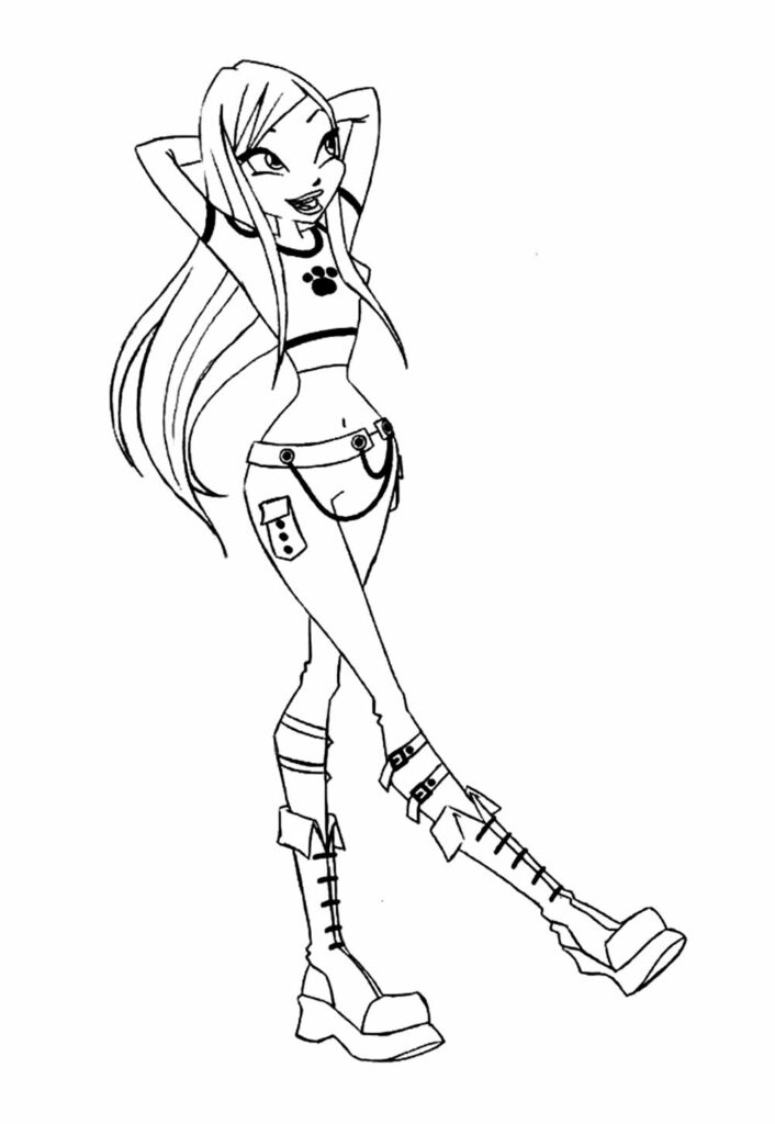 Desenho de Winx Club