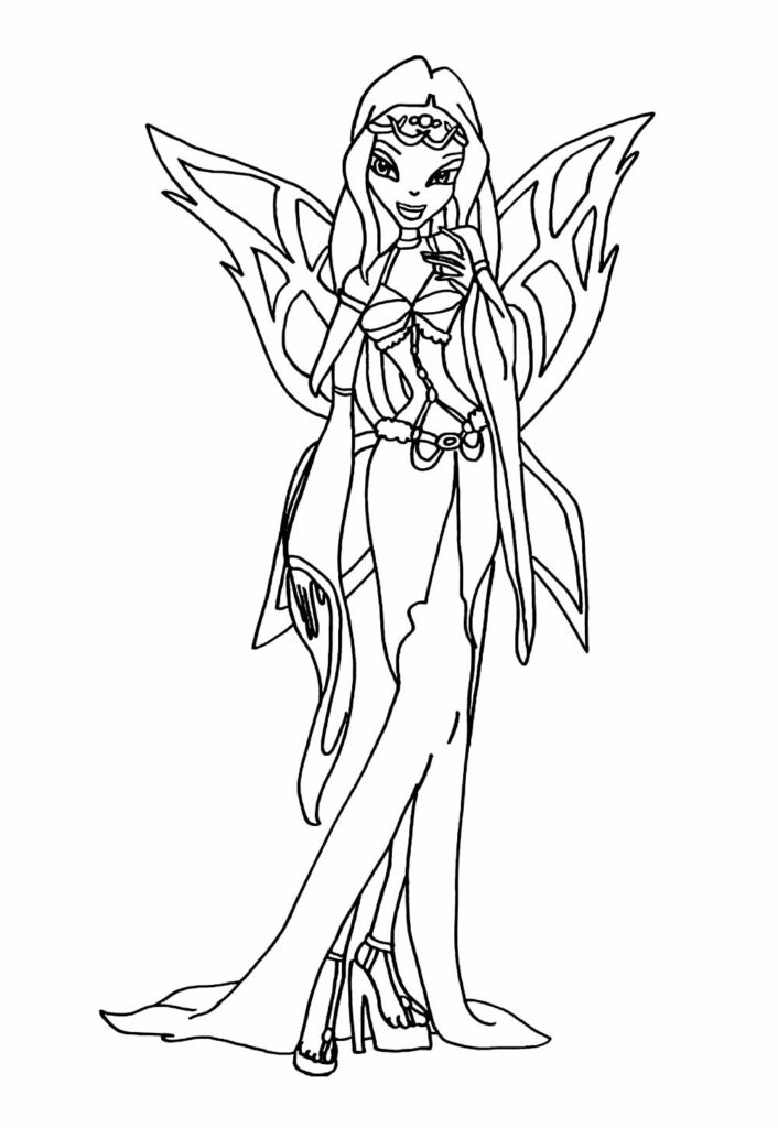 Desenho de Winx Club