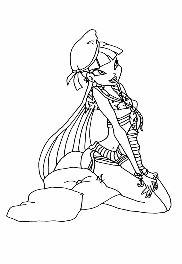 Winx Club para pintar
