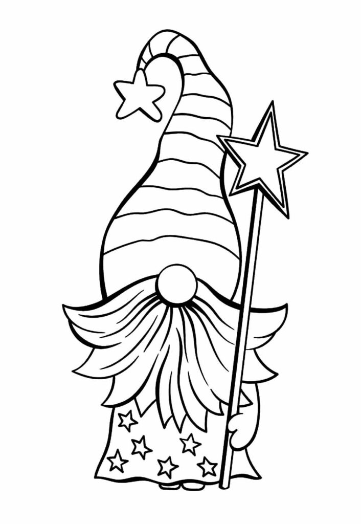 Desenho de Gnomo